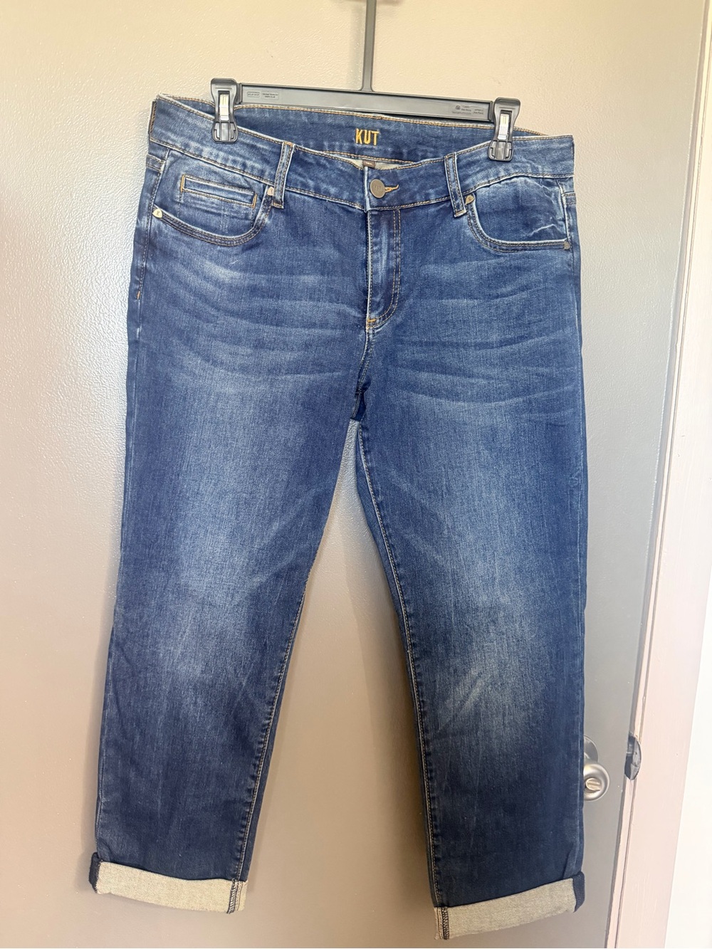 Kut from the Kloth Size 10 Straight Jeans Brand New                        #602 - Picture 2 of 10